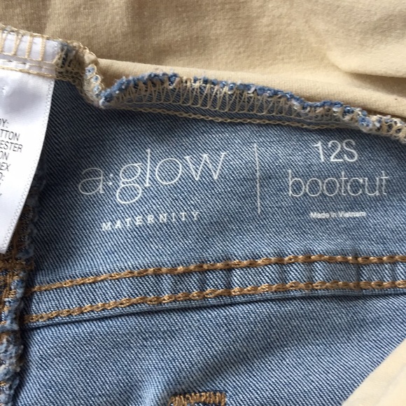 A:glow maternity jeans - Picture 3 of 8